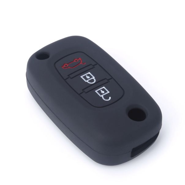 888 CAR ACCESSORIES Silikonska navlaka za ključeve roze Renault - APT1010.11.B