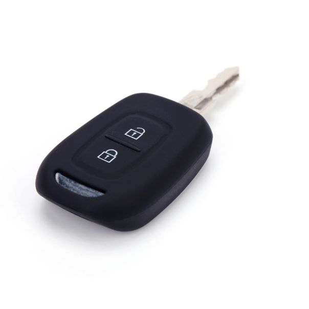 888 CAR ACCESSORIES Silikonska navlaka za ključeve crna Renault - APT1010.07.B