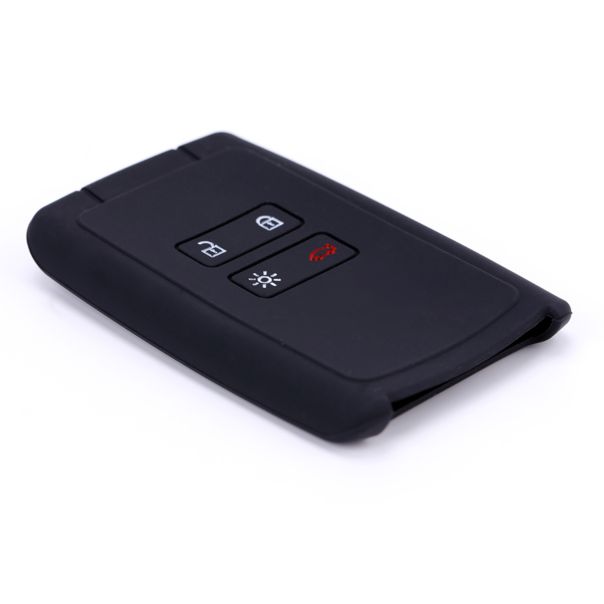 888 CAR ACCESSORIES Silikonska navlaka za ključeve crna Renault - APT1010.10.B