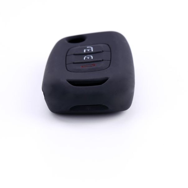 888 CAR ACCESSORIES Silikonska navlaka za ključeve crna Renault - APT1010.09.B