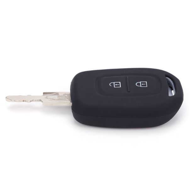 888 CAR ACCESSORIES Silikonska navlaka za ključeve crna Renault - APT1010.07.B