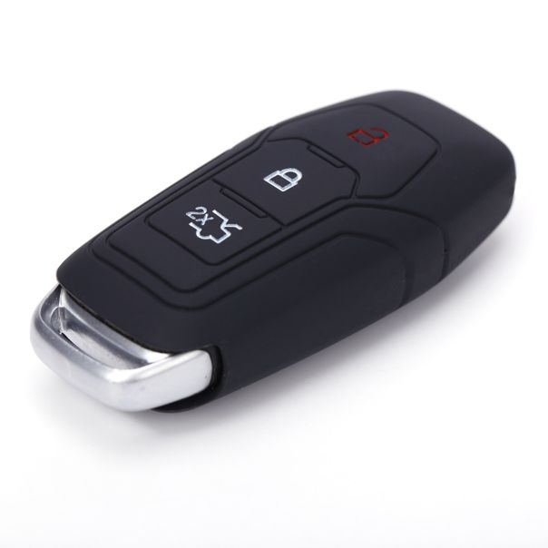 888 CAR ACCESSORIES Silikonska navlaka za ključeve crna Ford - APT1011.05.B