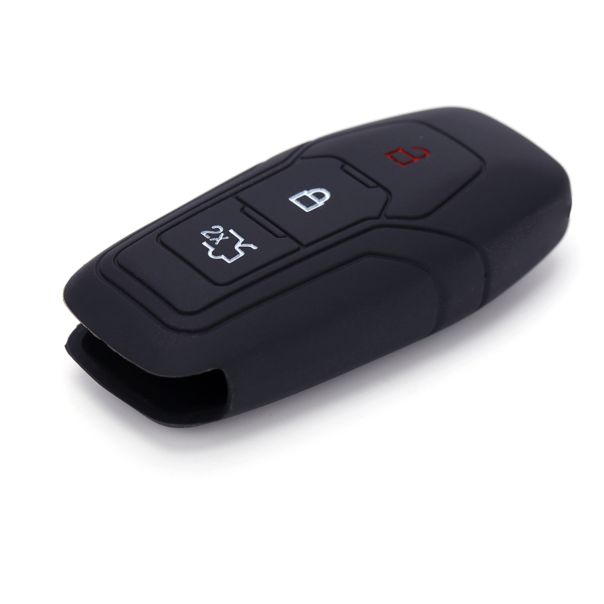 888 CAR ACCESSORIES Silikonska navlaka za ključeve crna Ford - APT1011.05.B