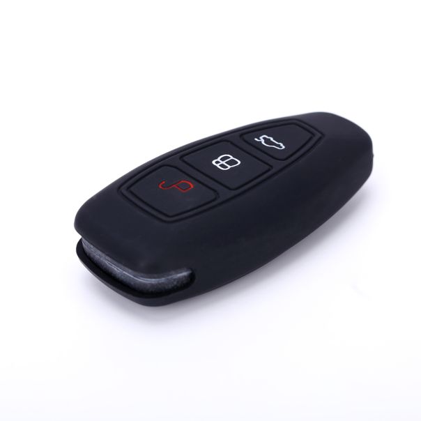 888 CAR ACCESSORIES Silikonska navlaka za ključeve crna Ford - APT1011.02.B