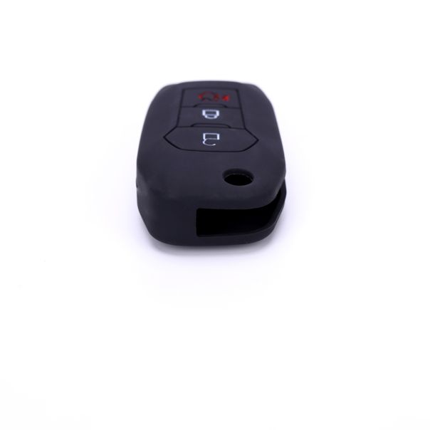 888 CAR ACCESSORIES Silikonska navlaka za ključeve crna Ford - APT1011.07.B