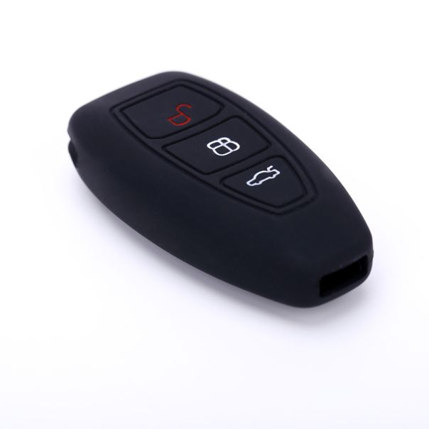 888 CAR ACCESSORIES Silikonska navlaka za ključeve crna Ford - APT1011.02.B