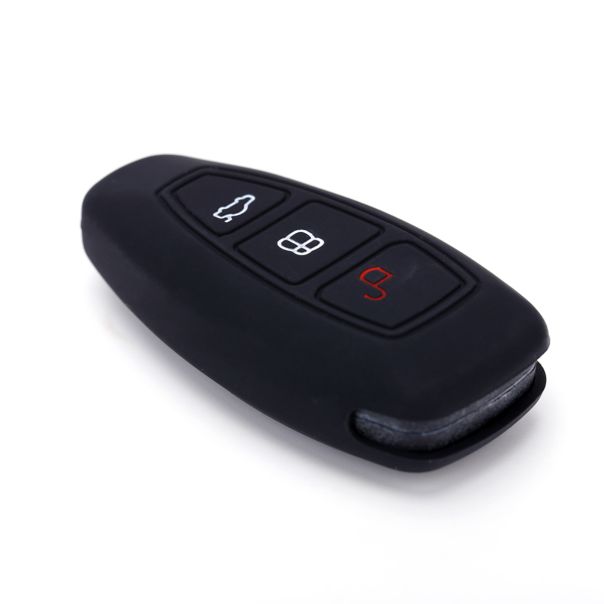 888 CAR ACCESSORIES Silikonska navlaka za ključeve crna Ford - APT1011.02.B