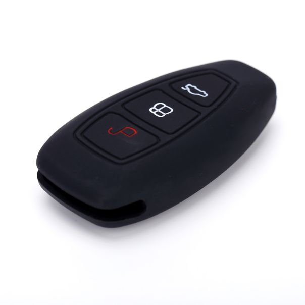 888 CAR ACCESSORIES Silikonska navlaka za ključeve crna Ford - APT1011.02.B