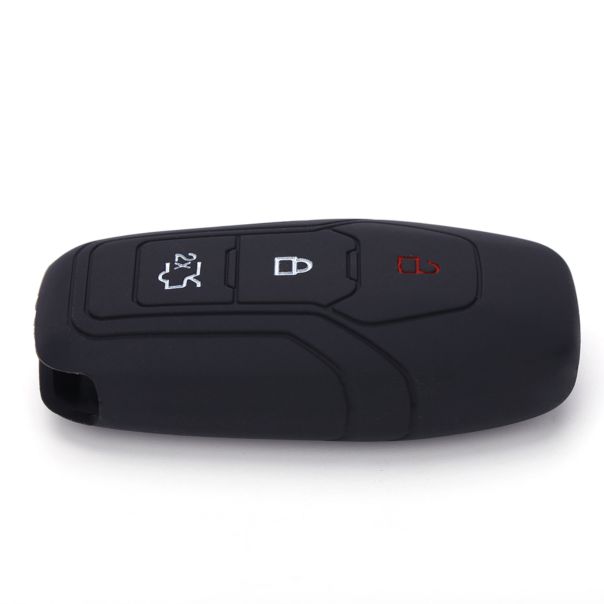 888 CAR ACCESSORIES Silikonska navlaka za ključeve crna Ford - APT1011.05.B