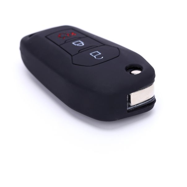 888 CAR ACCESSORIES Silikonska navlaka za ključeve crna Ford - APT1011.07.B