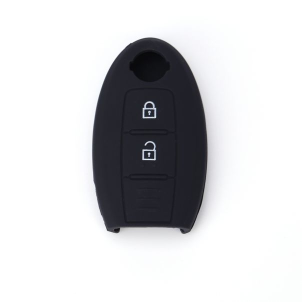 888 CAR ACCESSORIES Silikonska navlaka za ključeve crna Nissan - APT1016.08.B