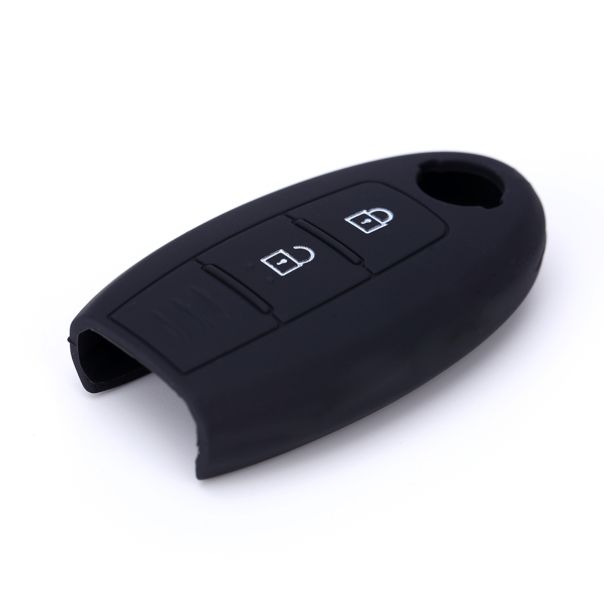 888 CAR ACCESSORIES Silikonska navlaka za ključeve crna Nissan - APT1016.08.B
