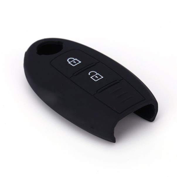 888 CAR ACCESSORIES Silikonska navlaka za ključeve crna Nissan - APT1016.08.B