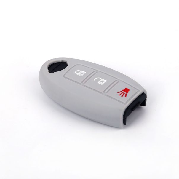 888 CAR ACCESSORIES Silikonska navlaka za ključeve crna Nissan - APT1016.01.B