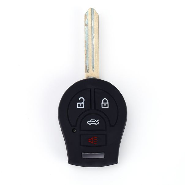 888 CAR ACCESSORIES Silikonska navlaka za ključeve crna Nissan - APT1016.10.B