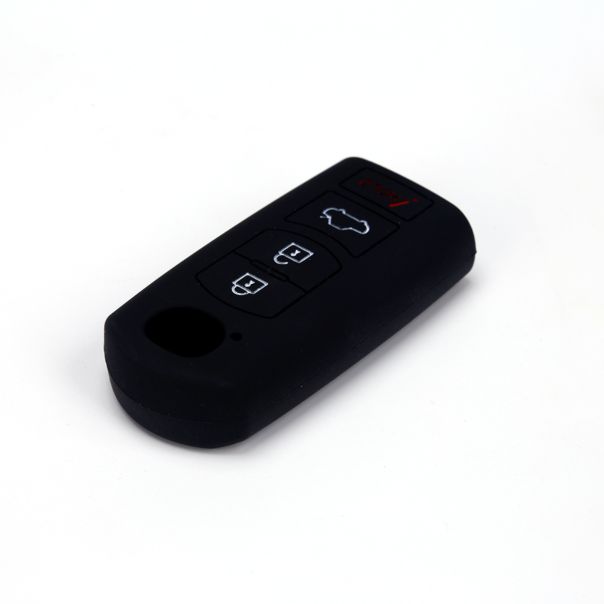888 CAR ACCESSORIES Silikonska navlaka za ključeve crna Mazda - APT1017.04.B