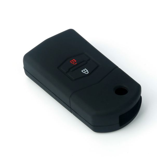888 CAR ACCESSORIES Silikonska navlaka za ključeve crna Mazda - APT1017.03.B