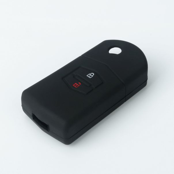 888 CAR ACCESSORIES Silikonska navlaka za ključeve crna Mazda - APT1017.03.B