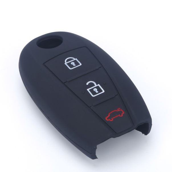 888 CAR ACCESSORIES Silikonska navlaka za ključeve crna Suzuki - APT1018.05.B