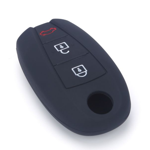 888 CAR ACCESSORIES Silikonska navlaka za ključeve crna Suzuki - APT1018.05.B