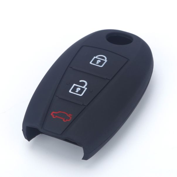 888 CAR ACCESSORIES Silikonska navlaka za ključeve crna Suzuki - APT1018.05.B