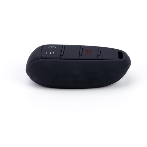 888 CAR ACCESSORIES Silikonska navlaka za ključeve crna Alfa Romeo - APT1019.03.B