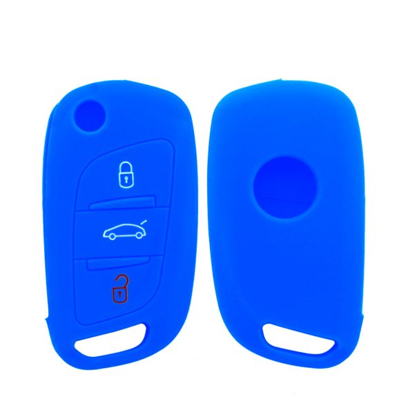 888 CAR ACCESSORIES Silikonska navlaka za ključeve crna Citroen - APT1021.03.B