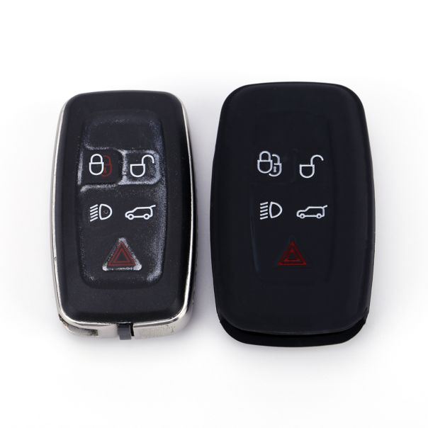 888 CAR ACCESSORIES Silikonska navlaka za ključeve crna Land Rover - APT1022.04.B