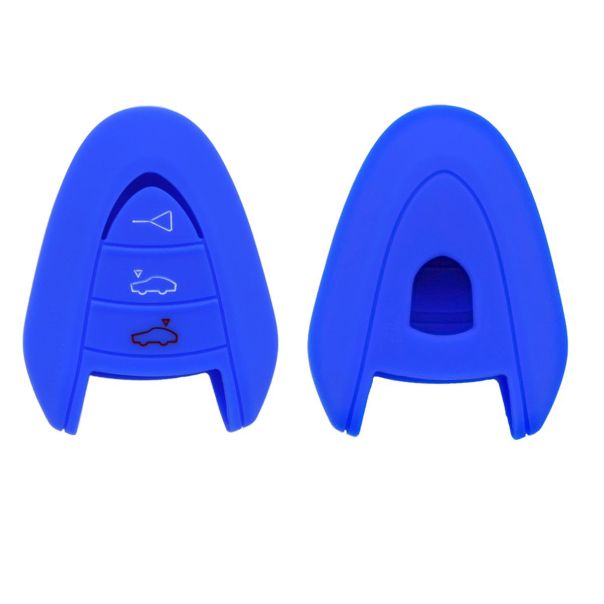 888 CAR ACCESSORIES Silikonska navlaka za ključeve crna Porsche - APT1029.03.B