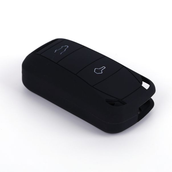 888 CAR ACCESSORIES Silikonska navlaka za ključeve crna Porsche - APT1029.02.B
