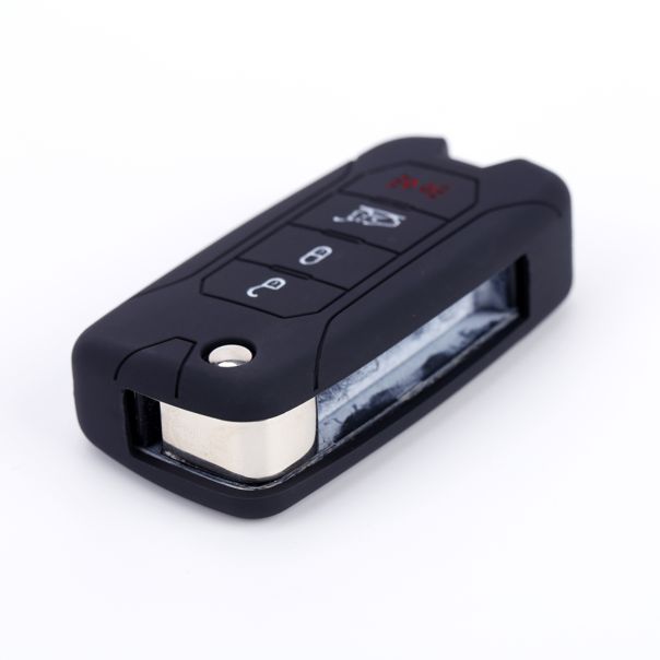 888 CAR ACCESSORIES Silikonska navlaka za ključeve crna Jeep - APT1035.02.B