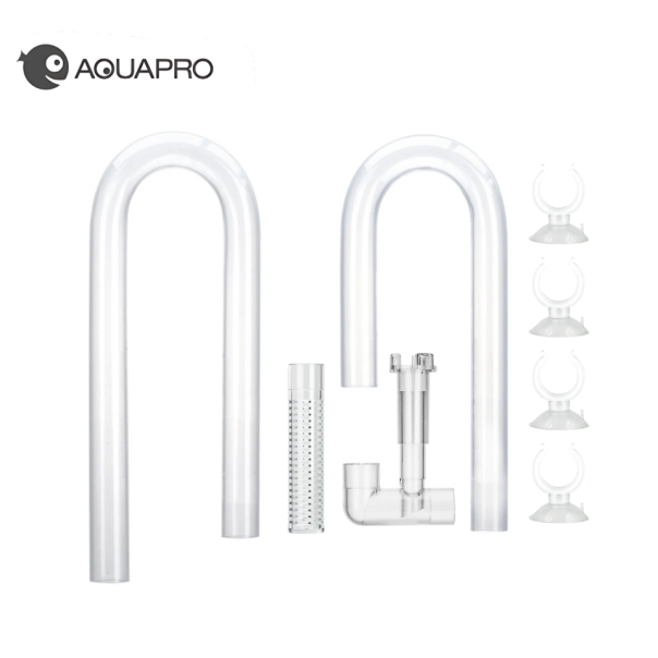 Nanobit Aquapro set plastični Skimmer Outflow+Inflow, providni napredna verzija+Vortex 16mm - EP3105474