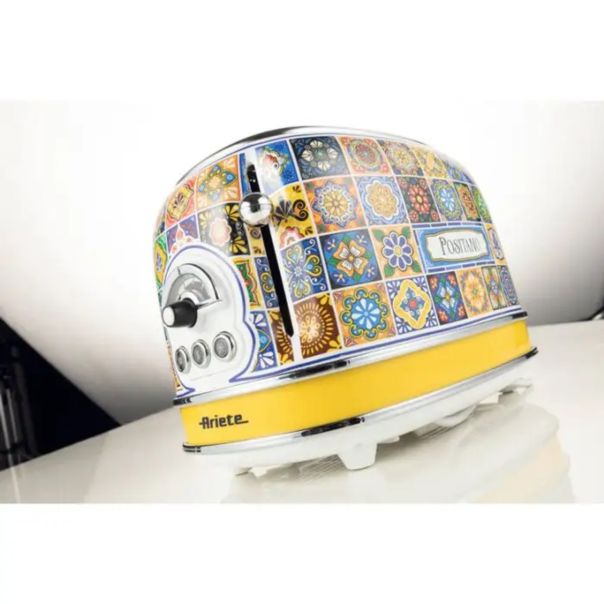 ARIETE Toster za dva parčeta POSITAN0, toster za 2 parčeta (155), sa hvataljkama - AR155POSWP