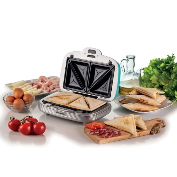 ARIETE Aparat za sendviče, mafine I krofne AR1972BL - AR1972BL