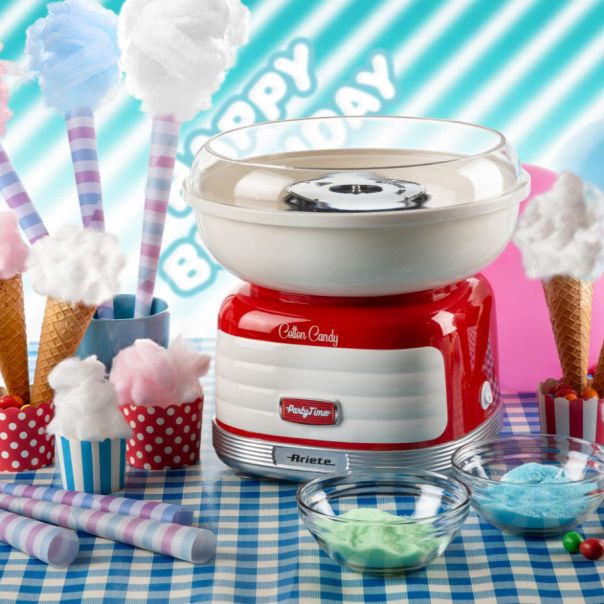ARIETE Aparat za šećernu vunu PARTY TIME AR2973RD - AR2973RD