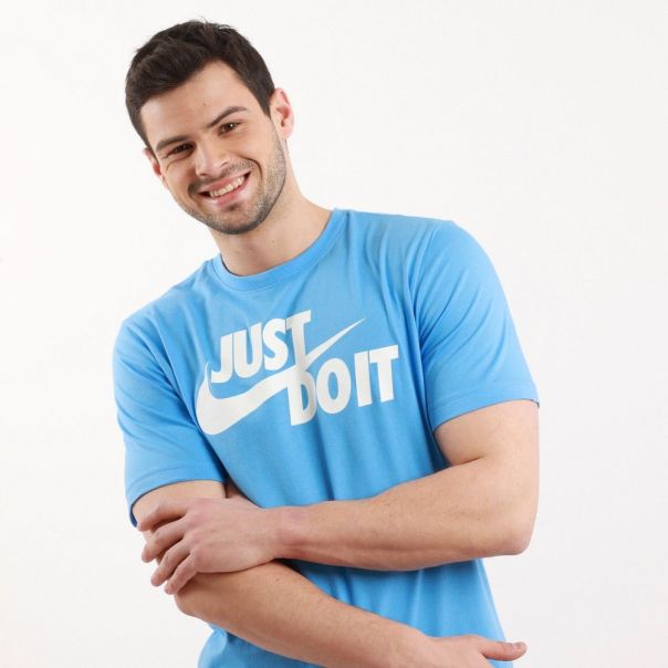 NIKE Majica kratak rukav nsw tee just do it swoosh M - AR5006-412
