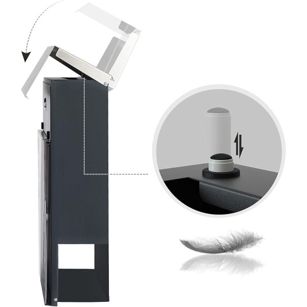 GOLD STANDARD Poštansko sanduče Alberobello, 370x365x110mm, sa 2 ključa - MD061