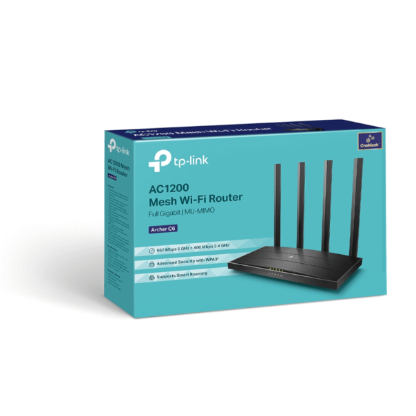 TP LINK Wi-Fi Ruter AC1200 Dual Band - 60524