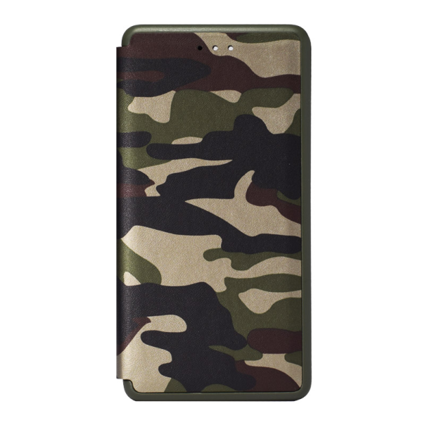 Maska za Huawei P9 Lite na preklop Army flip cover zelena - 017450