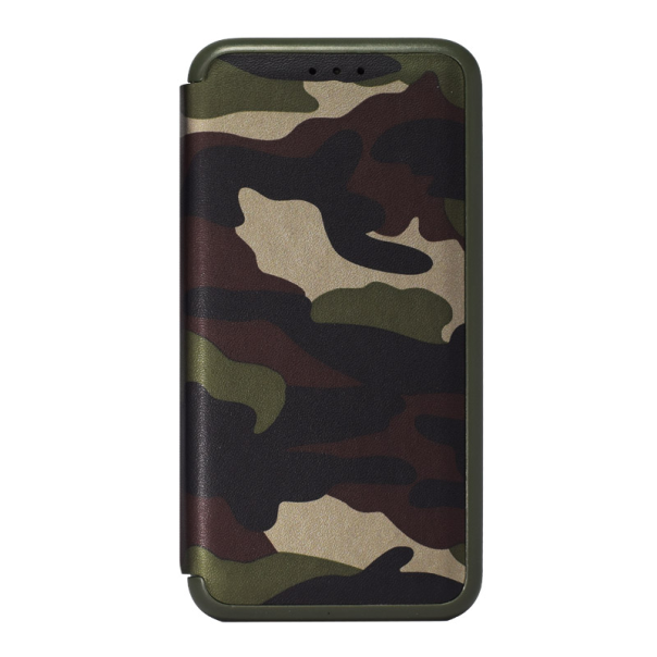 Maska za iPhone 6 Plus na preklop Army flip cover zelena - 017433