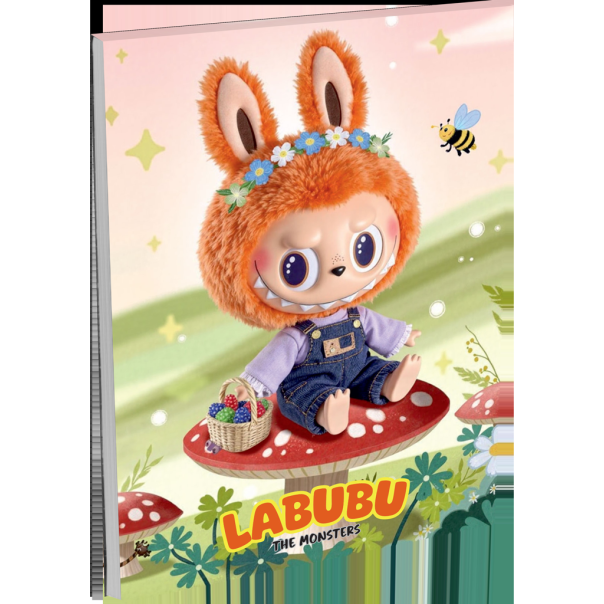 MOJA KNJIZARA BLOK ZA BELEŠKE MEK POVEZ A6/50 LBB set os 10 komada - 7513-1-1