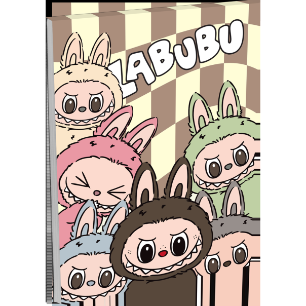 MOJA KNJIZARA BLOK ZA BELEŠKE MEK POVEZ A6/50 LBB set os 10 komada - 7513-1-1