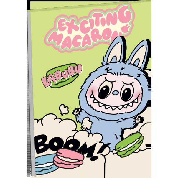 MOJA KNJIZARA BLOK ZA BELEŠKE MEK POVEZ A6/50 LBB set os 10 komada - 7513-1-1