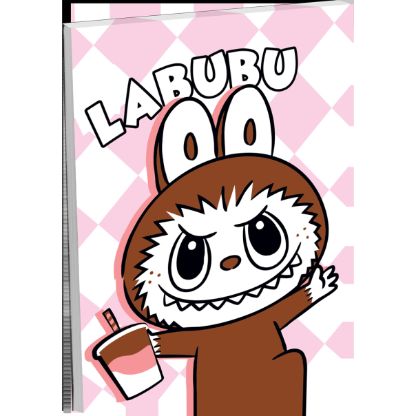 MOJA KNJIZARA BLOK ZA BELEŠKE MEK POVEZ A7/50 LBB set od 10 komada - 7514-1