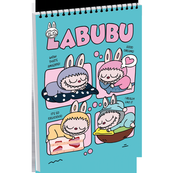 MOJA KNJIZARA BLOK ZA BELEŠKE MALA SPIRALA A6/50 LBB set od 10 komada - 7746