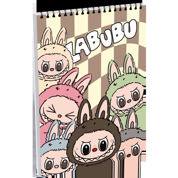 MOJA KNJIZARA BLOK ZA BELEŠKE MALA SPIRALA A6/50 LBB set od 10 komada - 7746