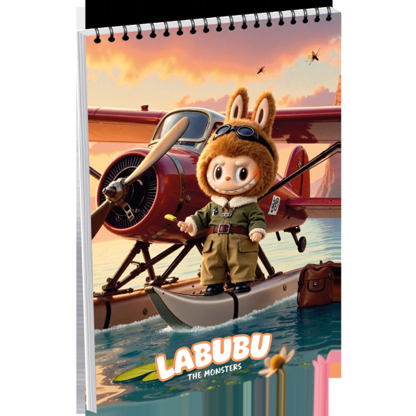 MOJA KNJIZARA BLOK ZA BELEŠKE MALA SPIRALA A6/50 LBB set od 10 komada - 7746