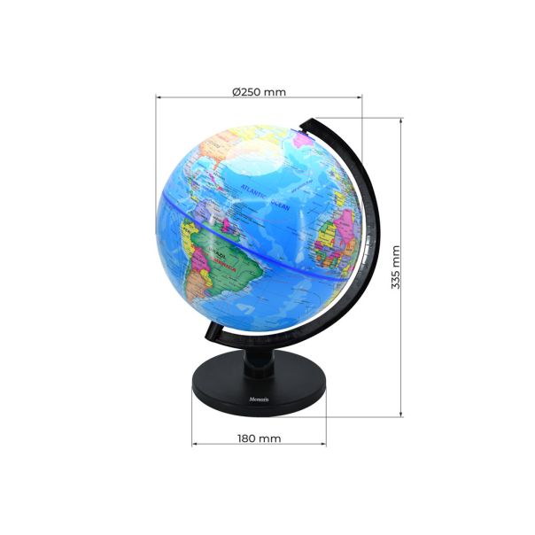 MOJA KNJIŽARA GLOBUS Memoris 25CM PVC WY - 64039