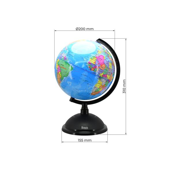 MOJA KNJIŽARA GLOBUS Memoris 20CM PVC WY - 64040-1-1