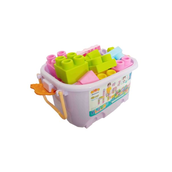 MOJA KNJIŽARA IGRAČKA KOCKE SOFT PLASTIC U KOFERU OP845 - 69162